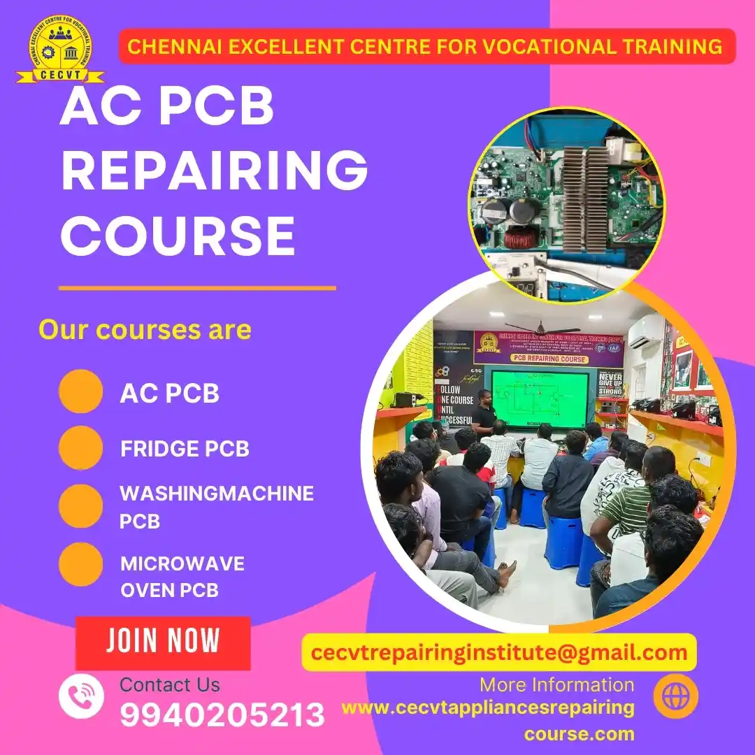 AC PCB Board Mechanic Course in Udaipur Rajasthan