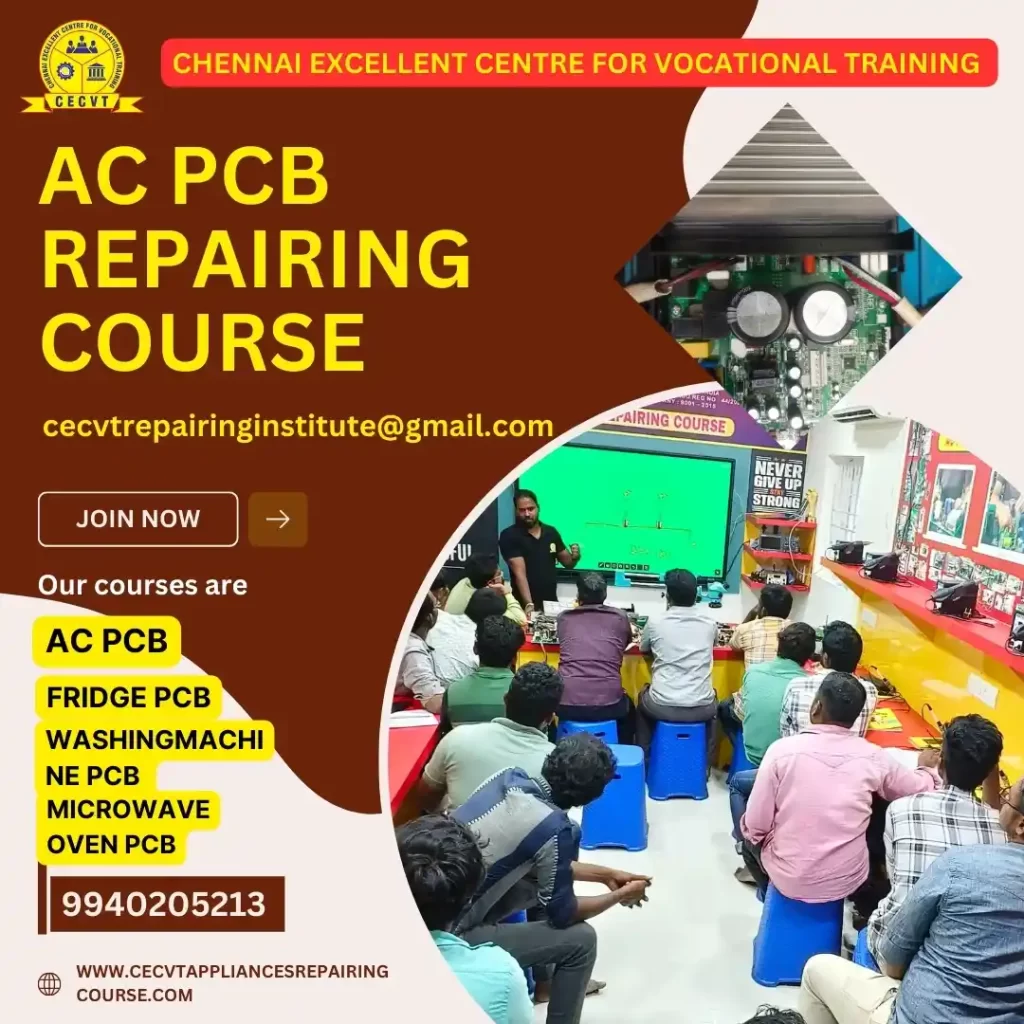AC PCB Board Mechanic Course in Udaipur Rajasthan