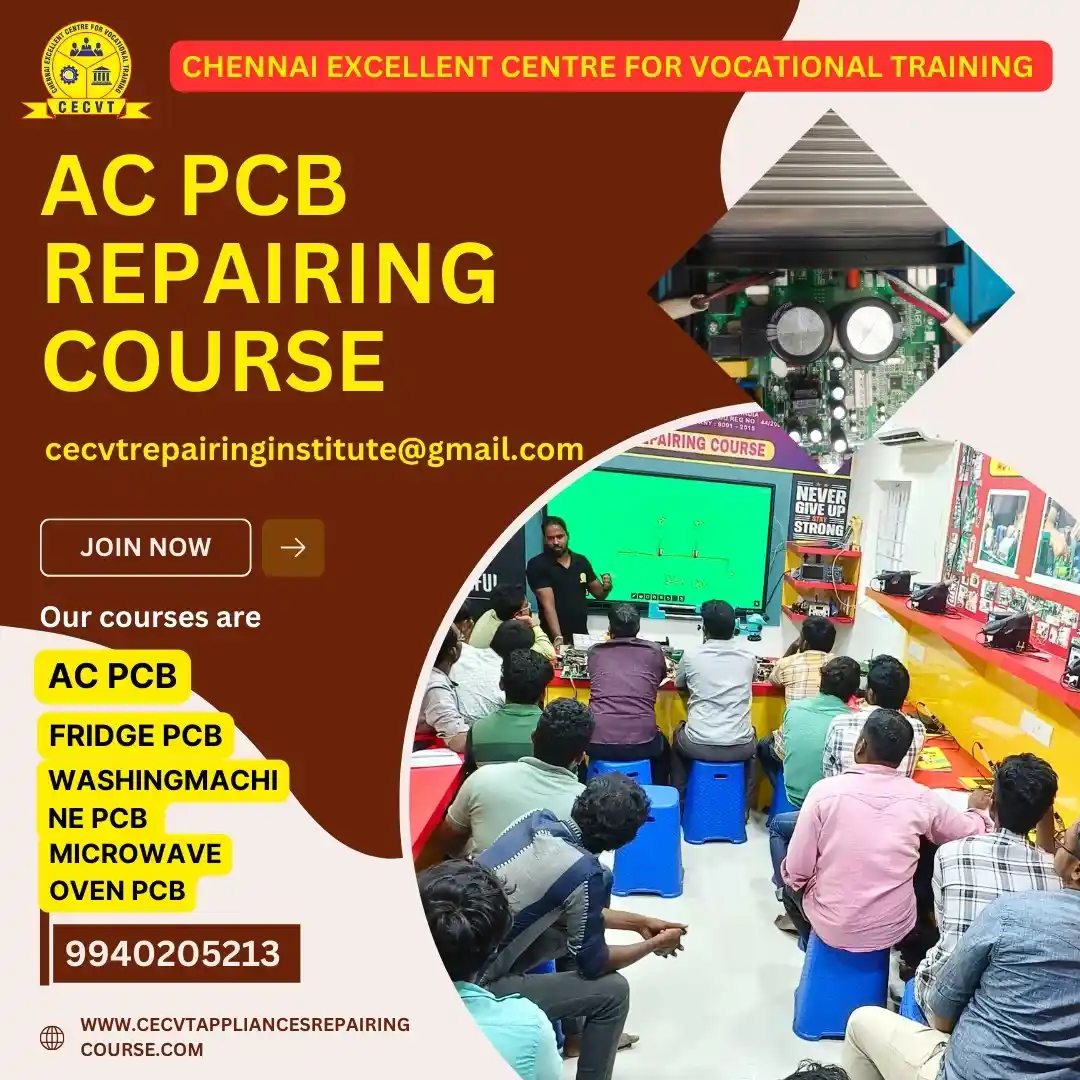 AC PCB Board Mechanic Course in Udaipur Rajasthan