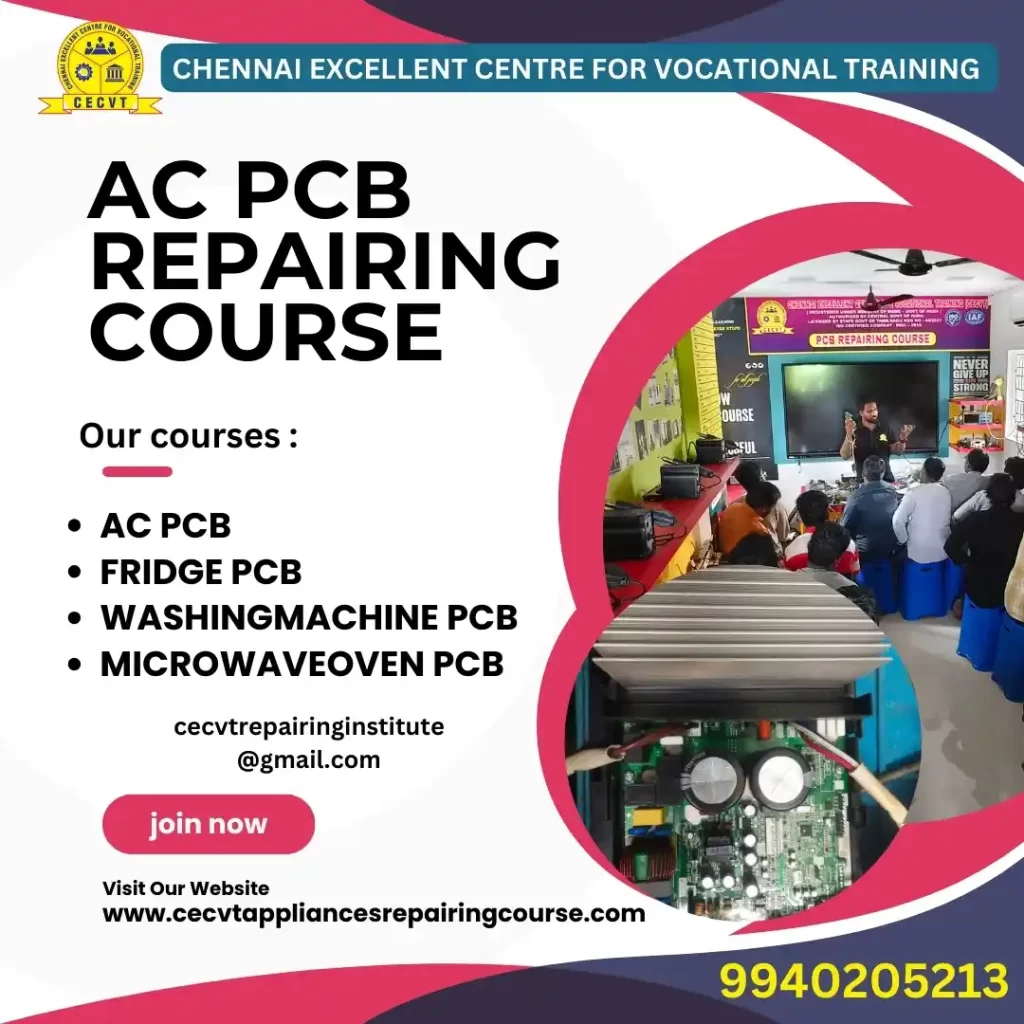 AC PCB Board Mechanic Course in Moga Punjab