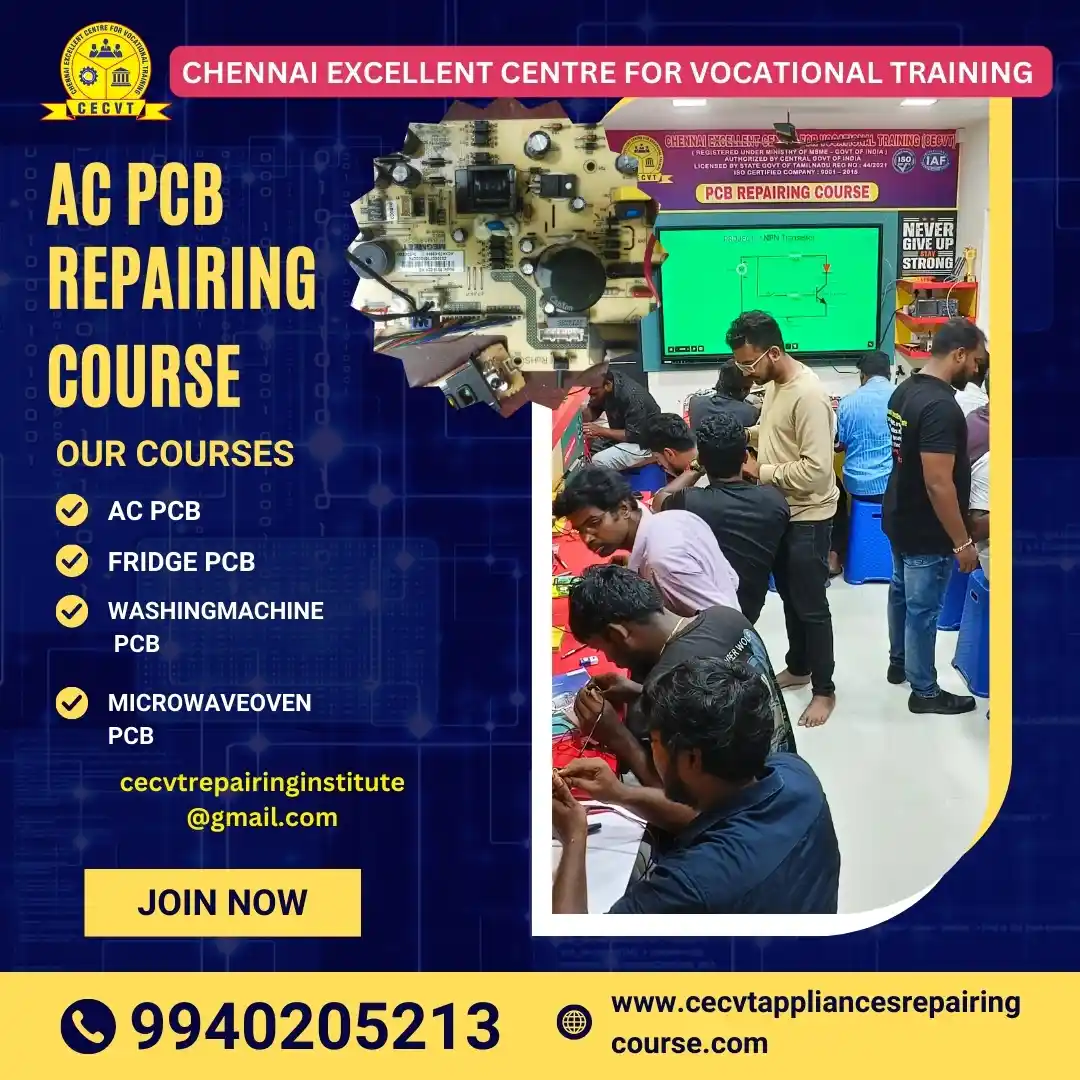 AC PCB Board Mechanic Course in Rupnagar Punjab