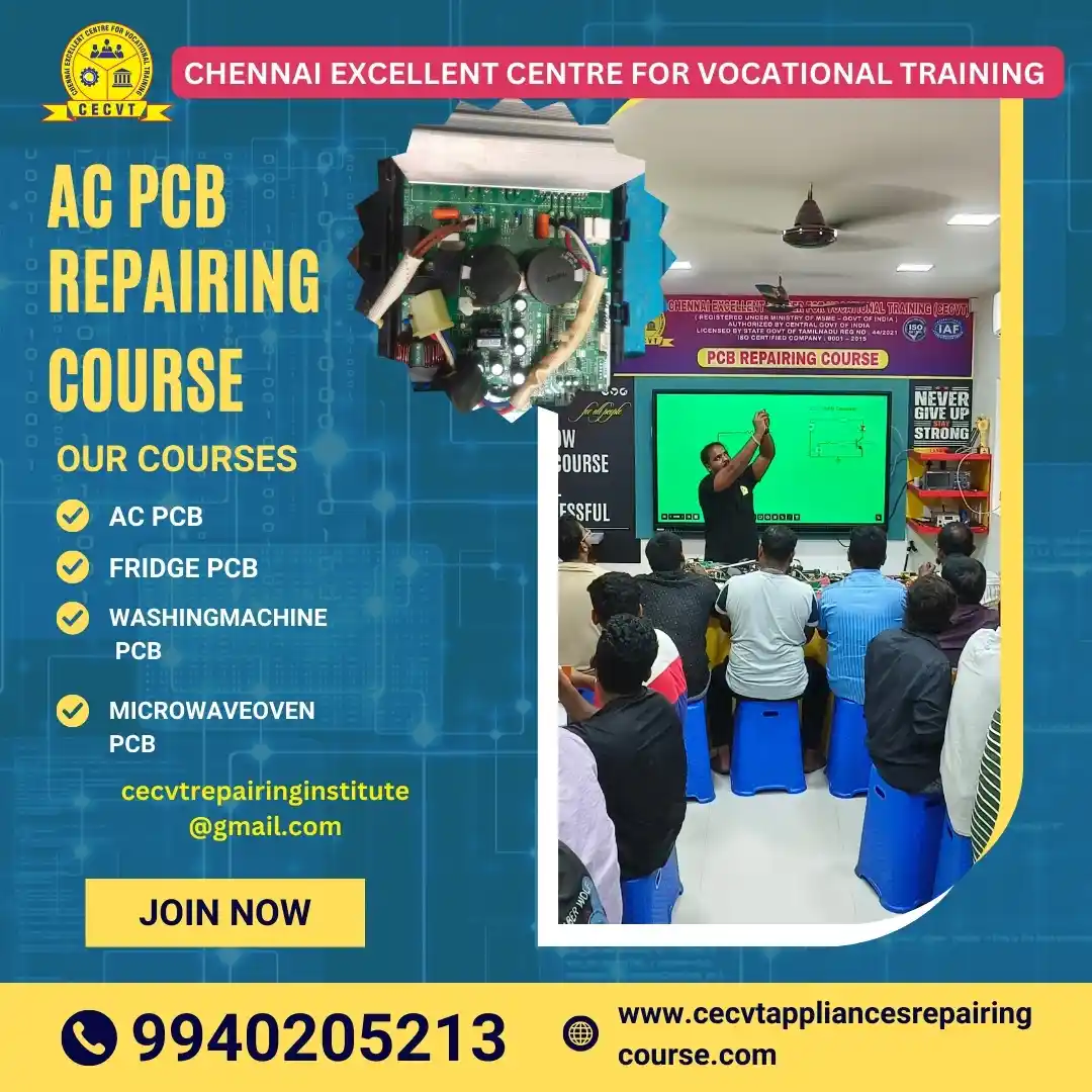 AC PCB Board Mechanic Course in Rupnagar Punjab