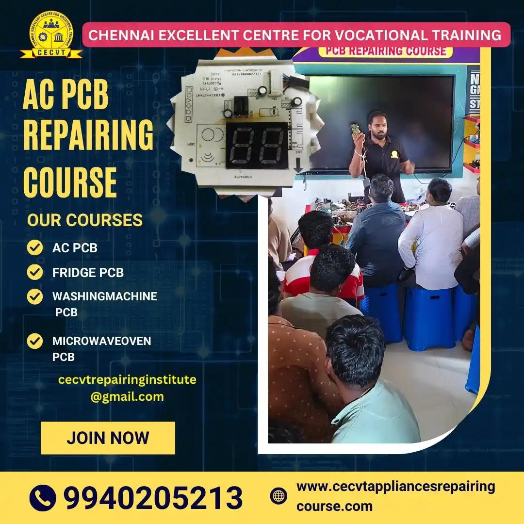 AC PCB Board Mechanic Course in Rupnagar Punjab