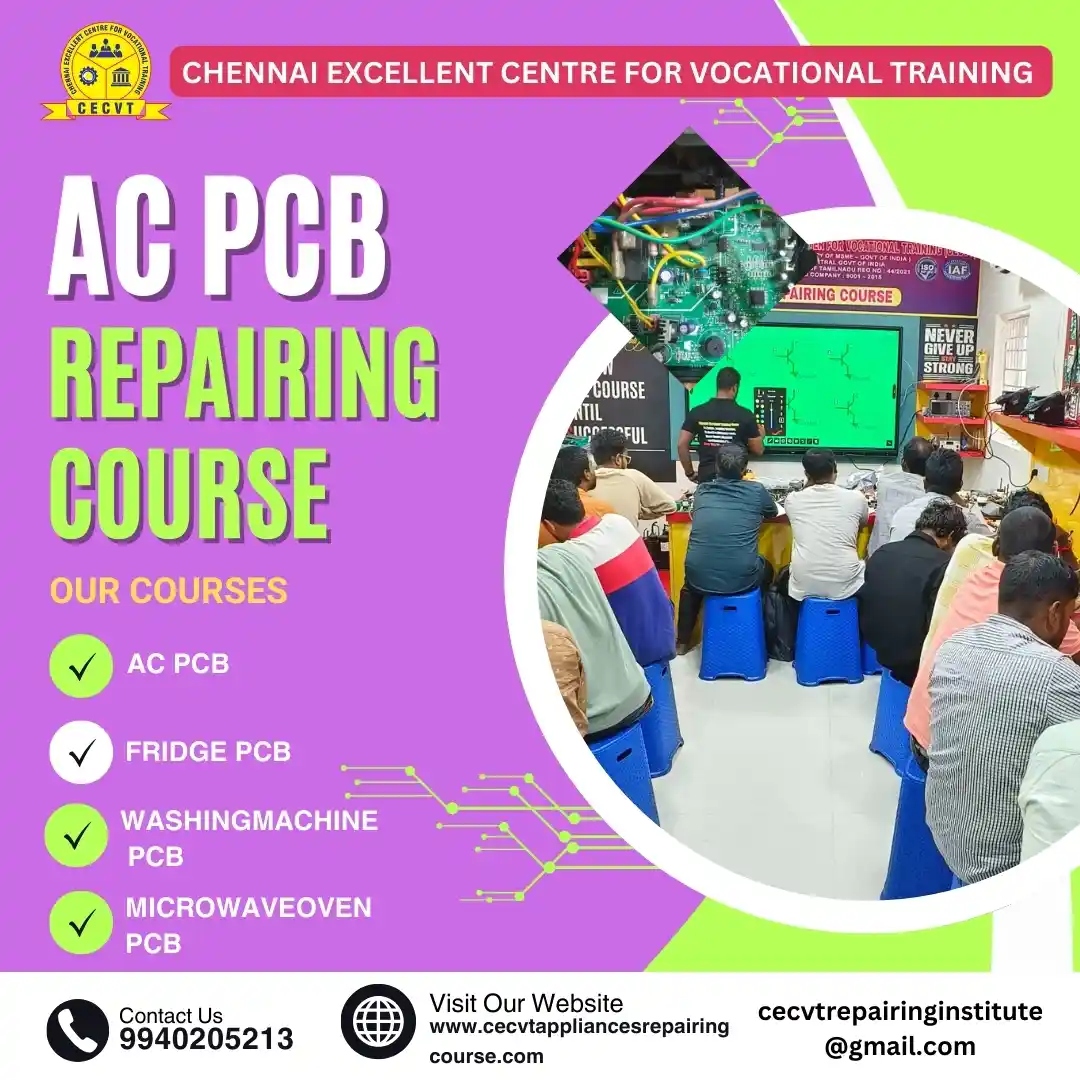 AC PCB Board Mechanic Course in East Garo Hills Meghalaya