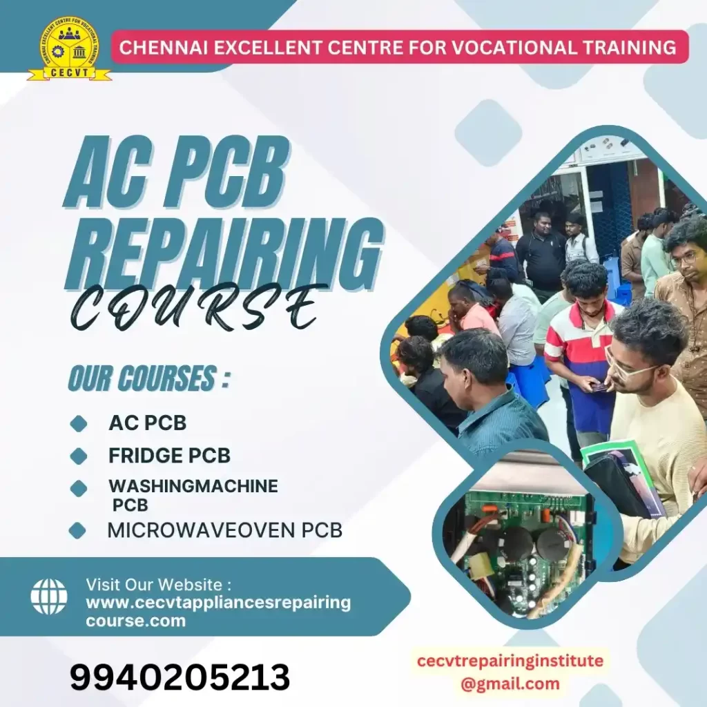AC PCB Board Mechanic Course in East Garo Hills Meghalaya