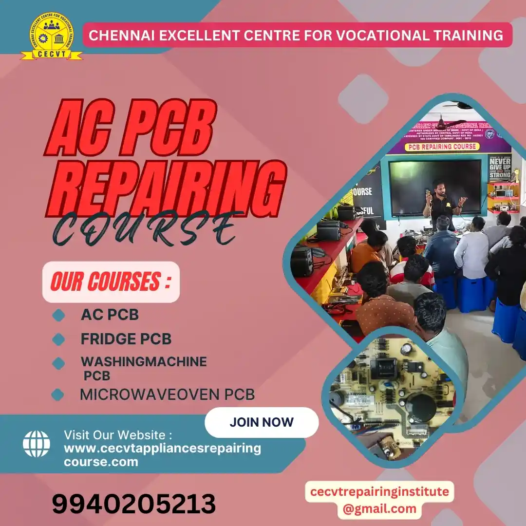 AC PCB Board Mechanic Course in East Garo Hills Meghalaya