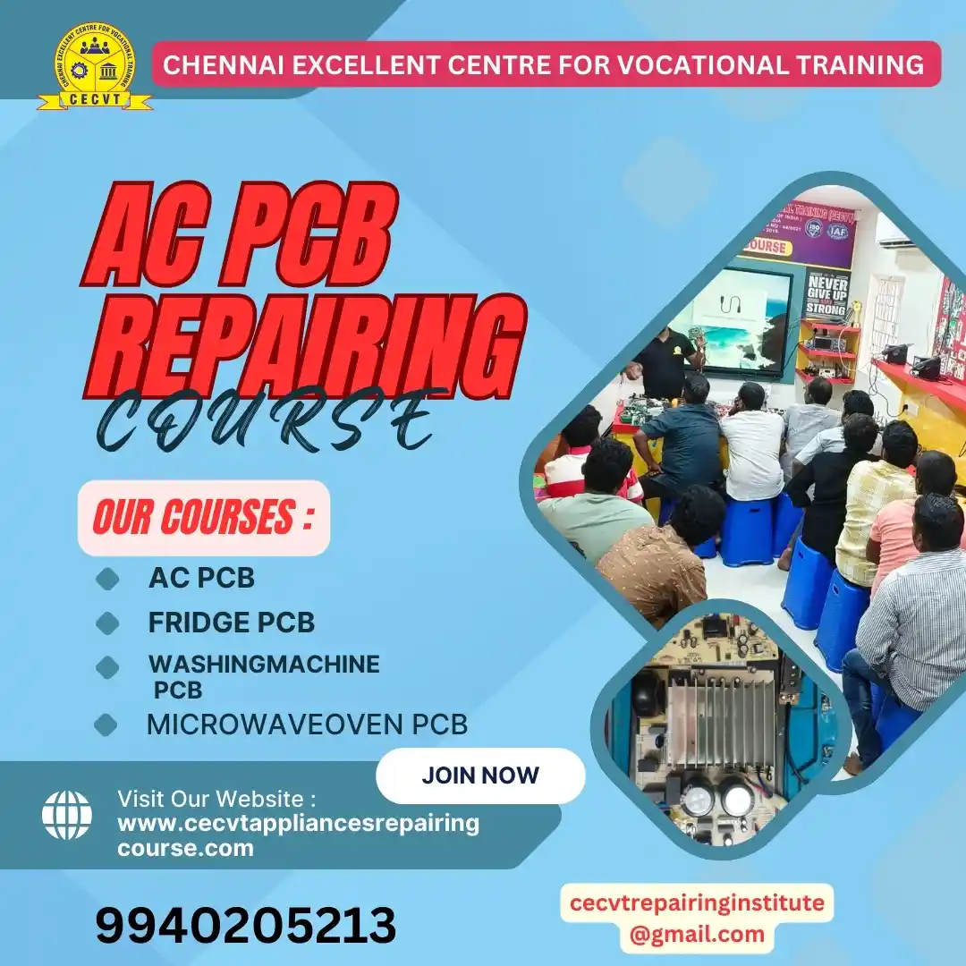 AC PCB Board Mechanic Course in East Garo Hills Meghalaya