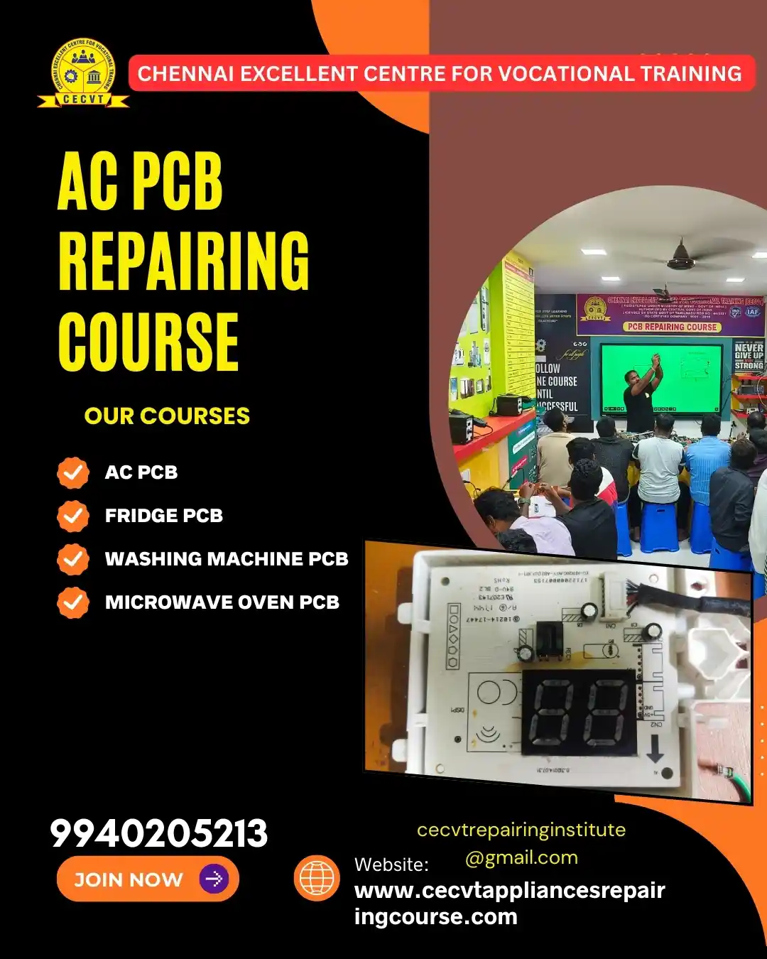 AC PCB Board Mechanic Course in Odisha
