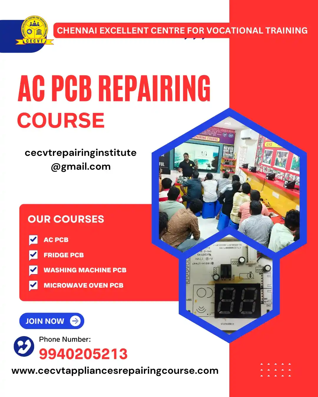 AC PCB Board Mechanic Course in Sikkim