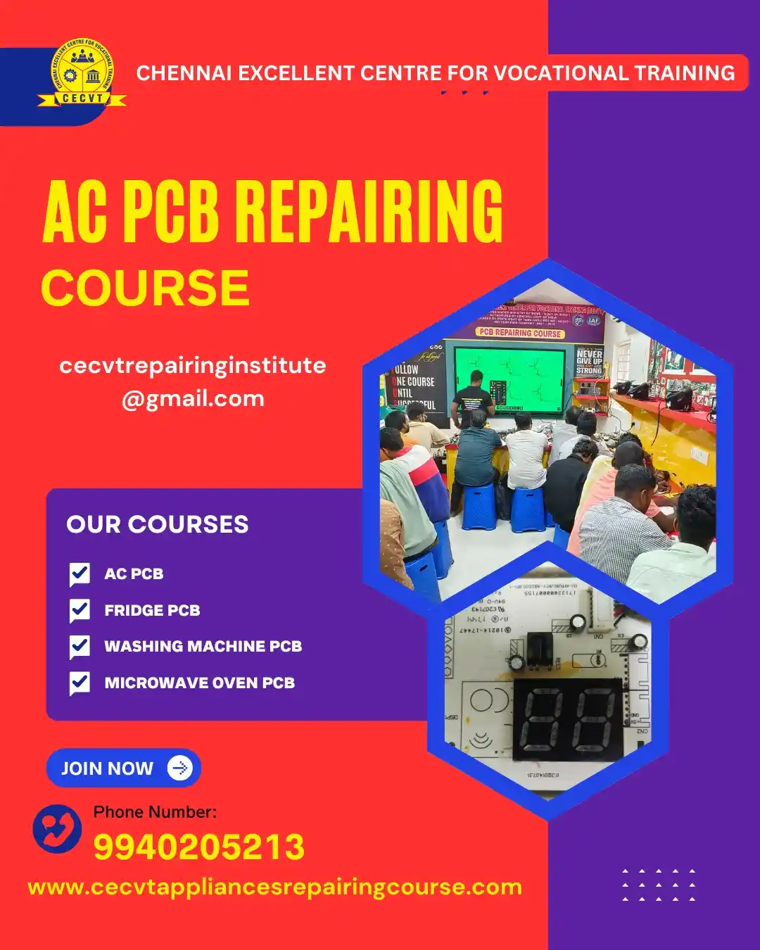 AC PCB Board Mechanic Course in Sikkim