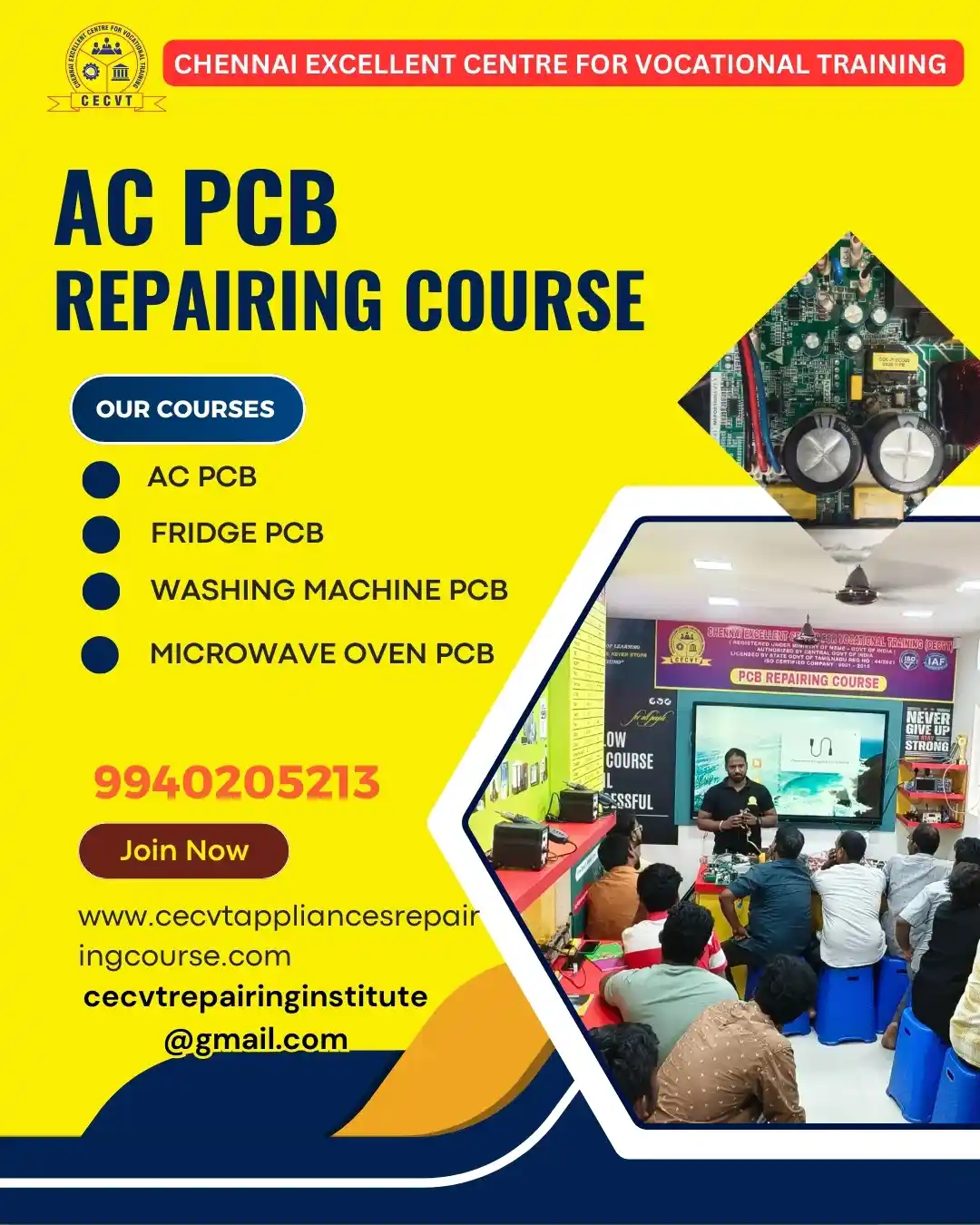 AC PCB Board Mechanic Course in Angul  Odisha