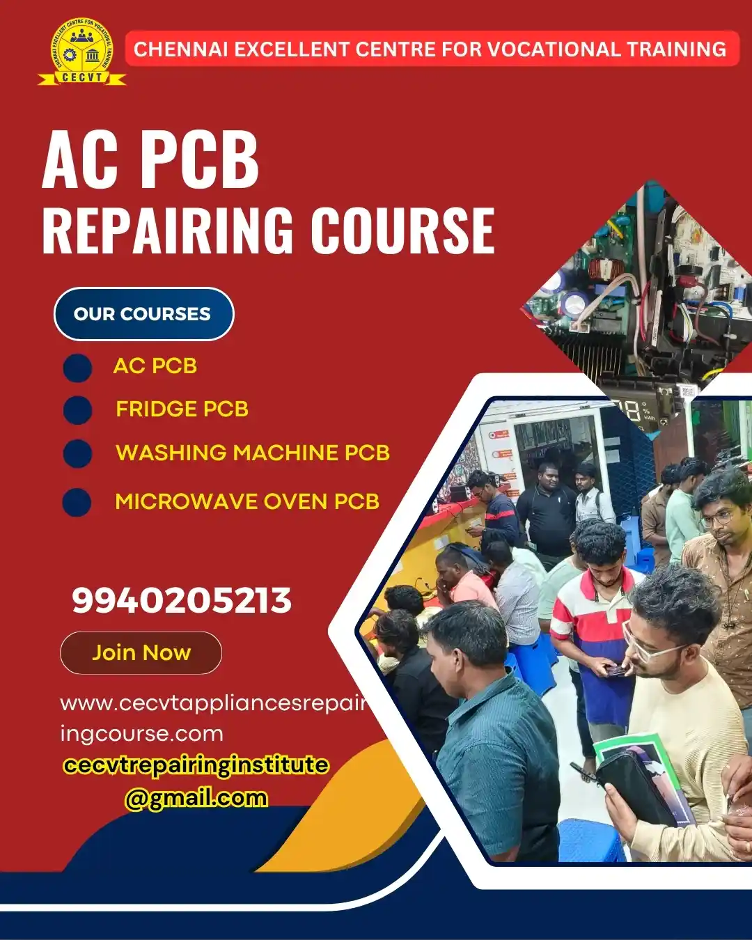 AC PCB Board Mechanic Course in Angul  Odisha
