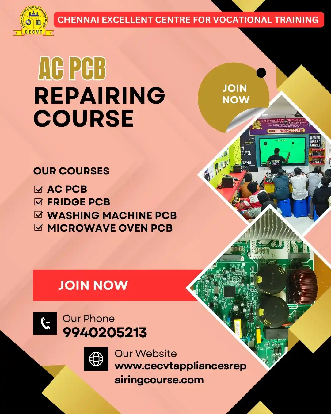 AC PCB Board Mechanic Course in Bhadrak  Odisha
