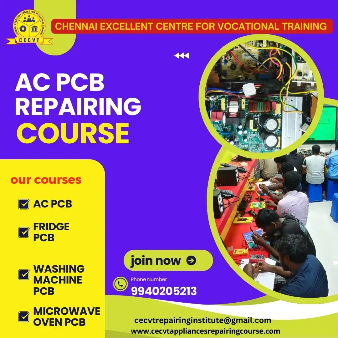 AC PCB Repairing Course in Khairagarh-Chhuikhadan-Gandai, Chhattisgarh