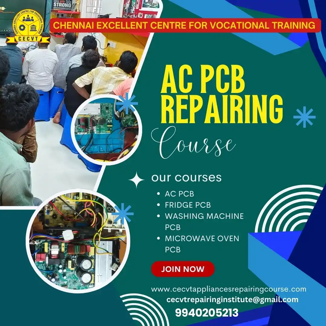AC PCB Repairing Course in Khairagarh-Chhuikhadan-Gandai, Chhattisgarh
