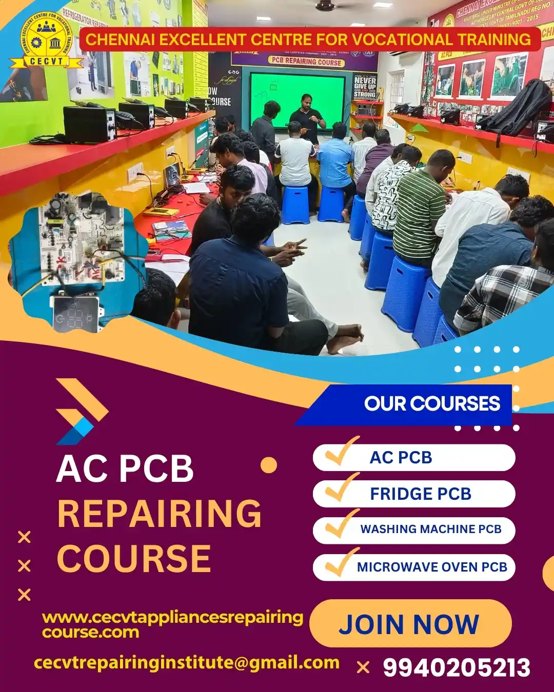 AC PCB Board Mechanic Course in darjeeling West Bengal