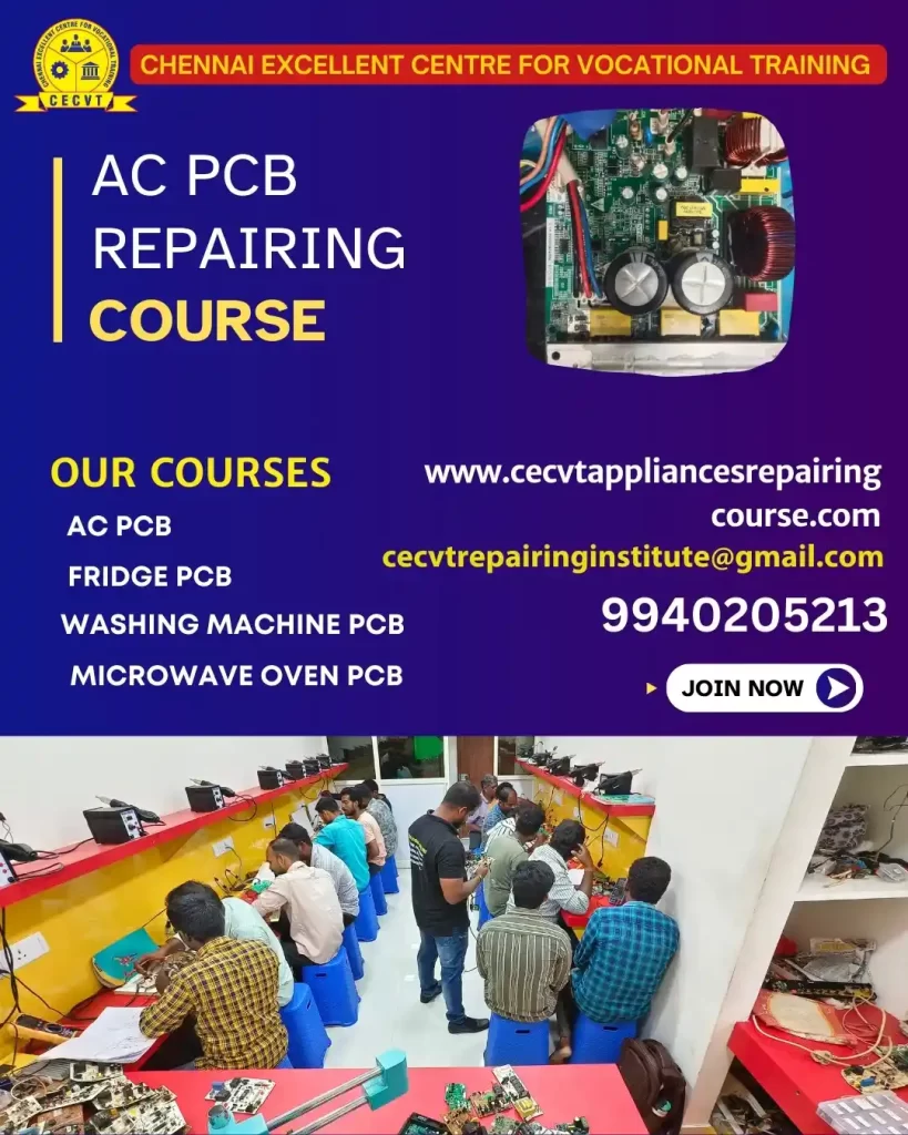 AC PCB Board Mechanic Course in Hooghly West Bengal