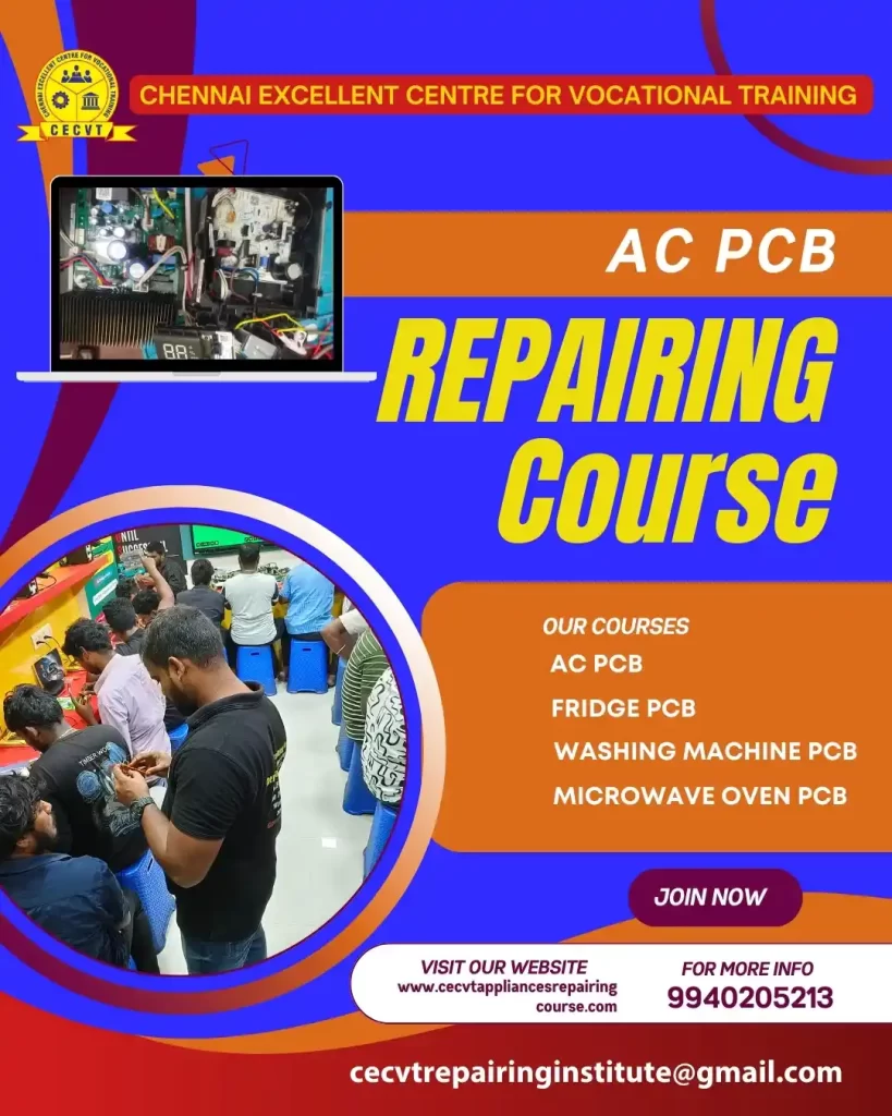 AC PCB Board Mechanic Course in Jhargram West Bengal