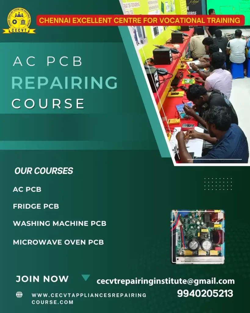 AC PCB Board Mechanic Course in Kolkata West Bengal