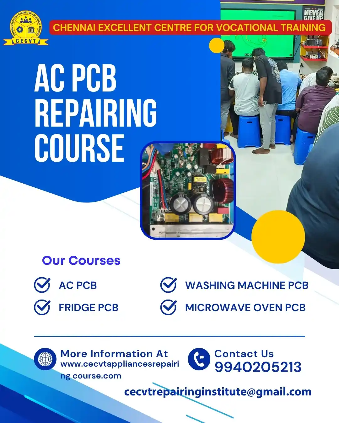 AC PCB Board Mechanic Course in Maldah