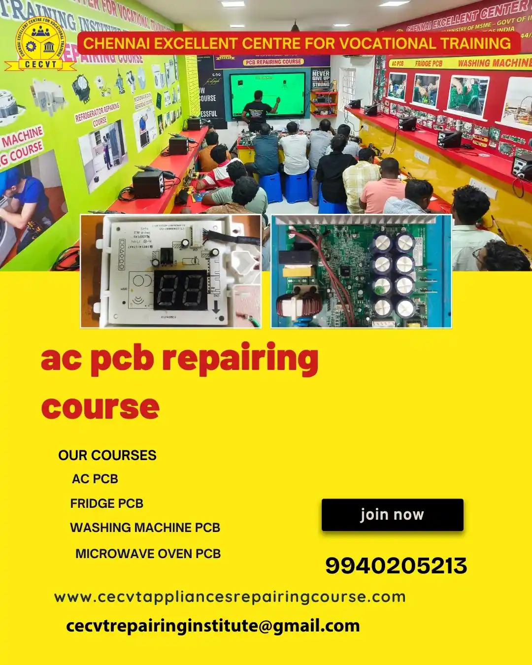 AC PCB Board Mechanic Course in Uttar Dinajpur West Bengal