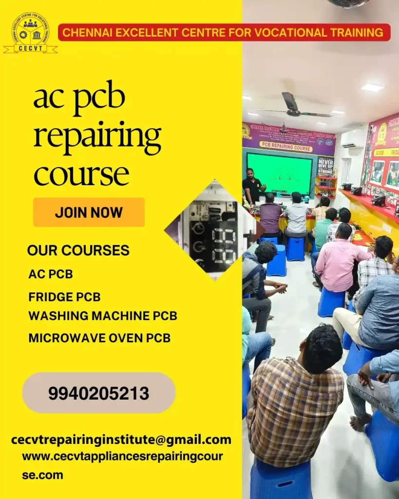 AC PCB Board Mechanic Course in South 24 Parganas West Bengal