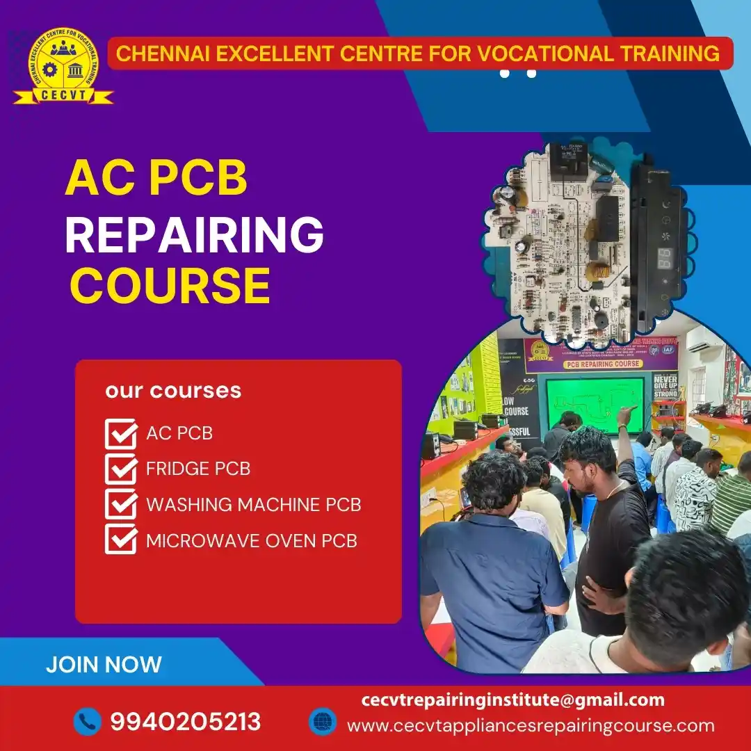 AC PCB Board Mechanic Course in Sipahijala Tripura