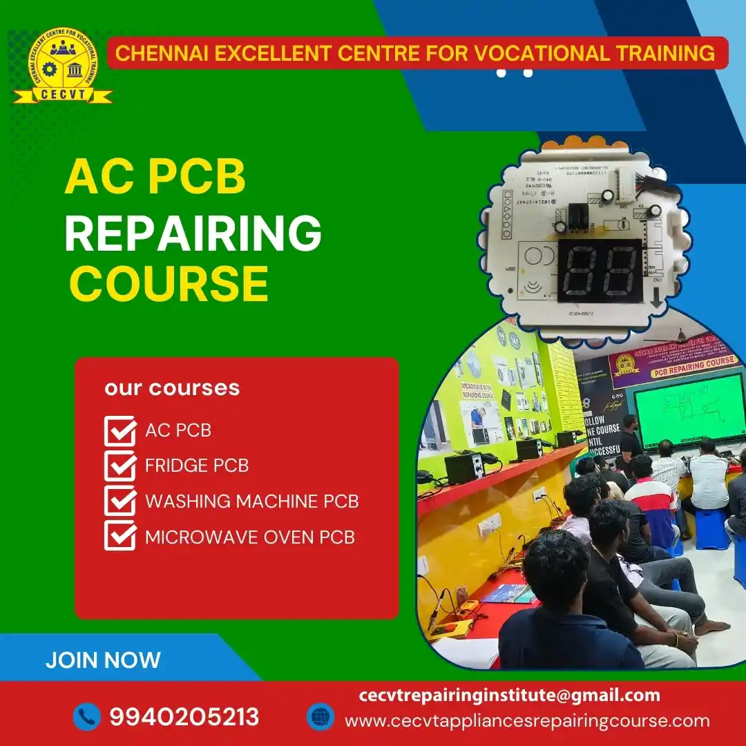 AC PCB Board Mechanic Course in Sipahijala Tripura