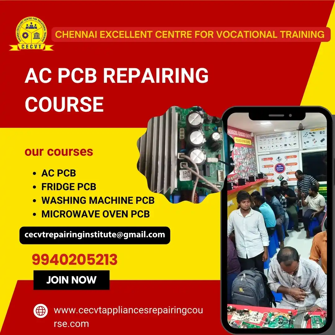 AC PCB Board Mechanic Course in Hyderabad Telangana