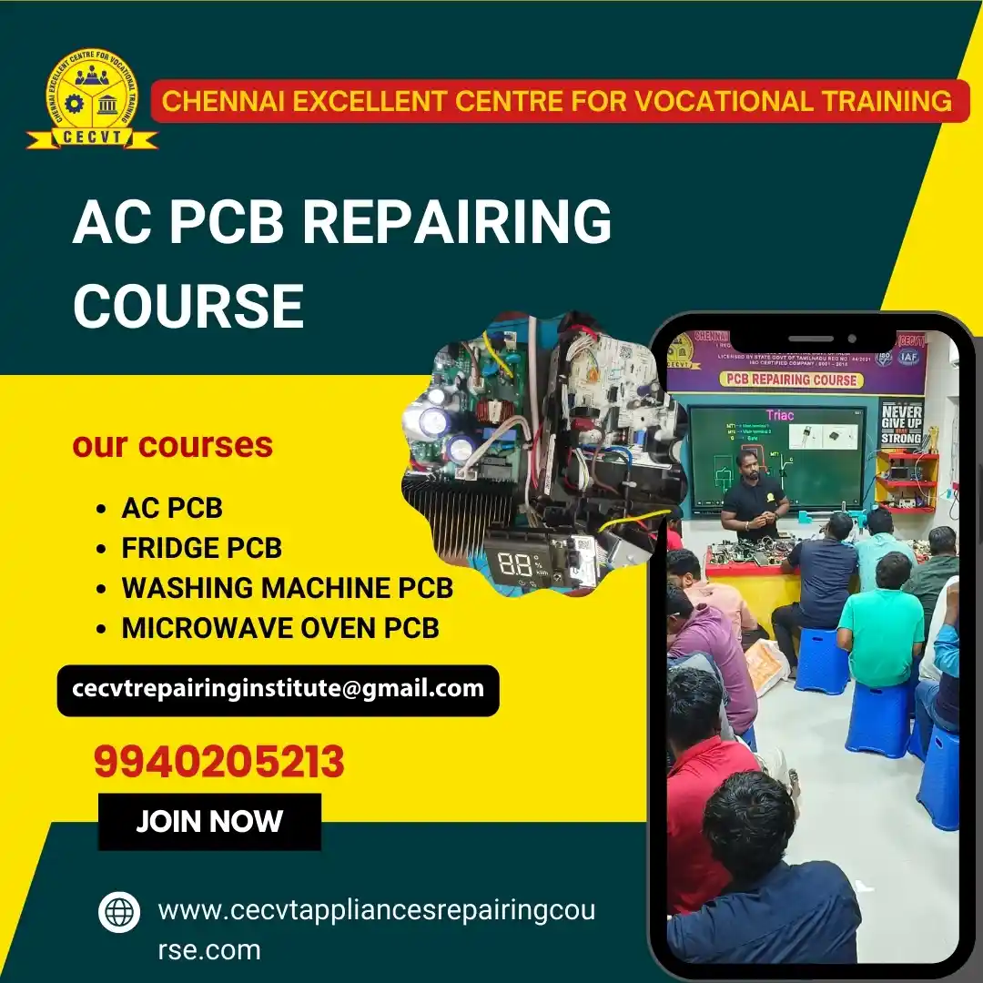 AC PCB Board Mechanic Course in Hyderabad Telangana