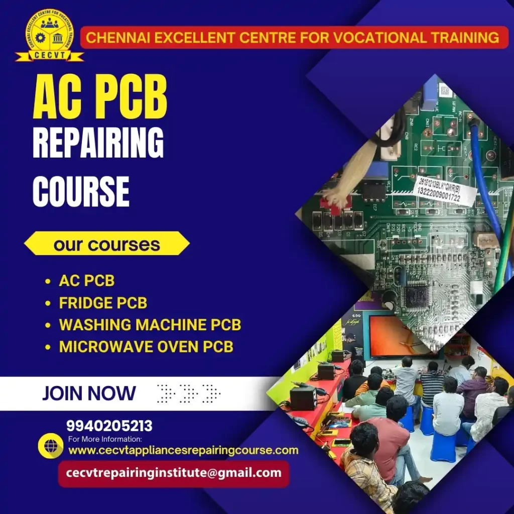 AC PCB Board Mechanic Course in Hyderabad Telangana