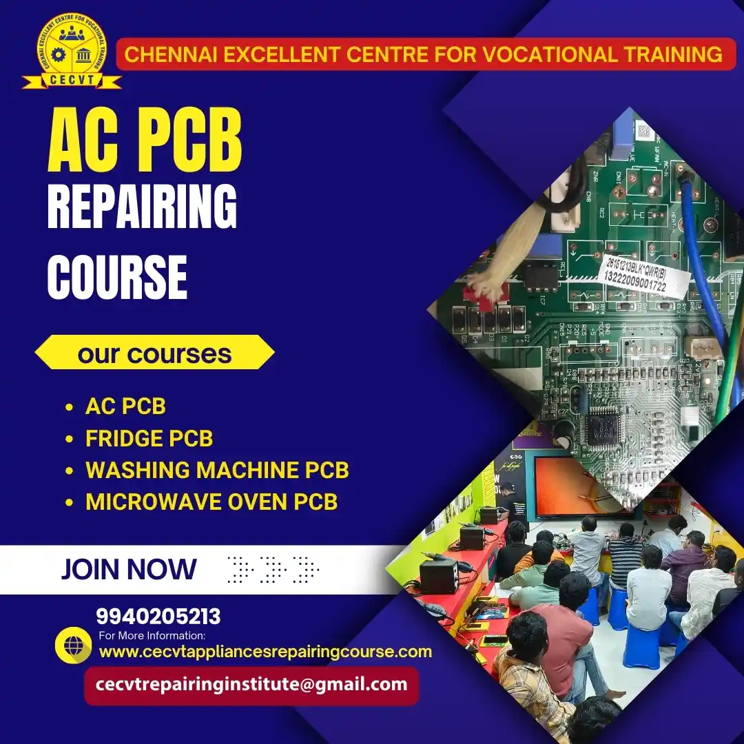 AC PCB Board Mechanic Course in Hyderabad Telangana