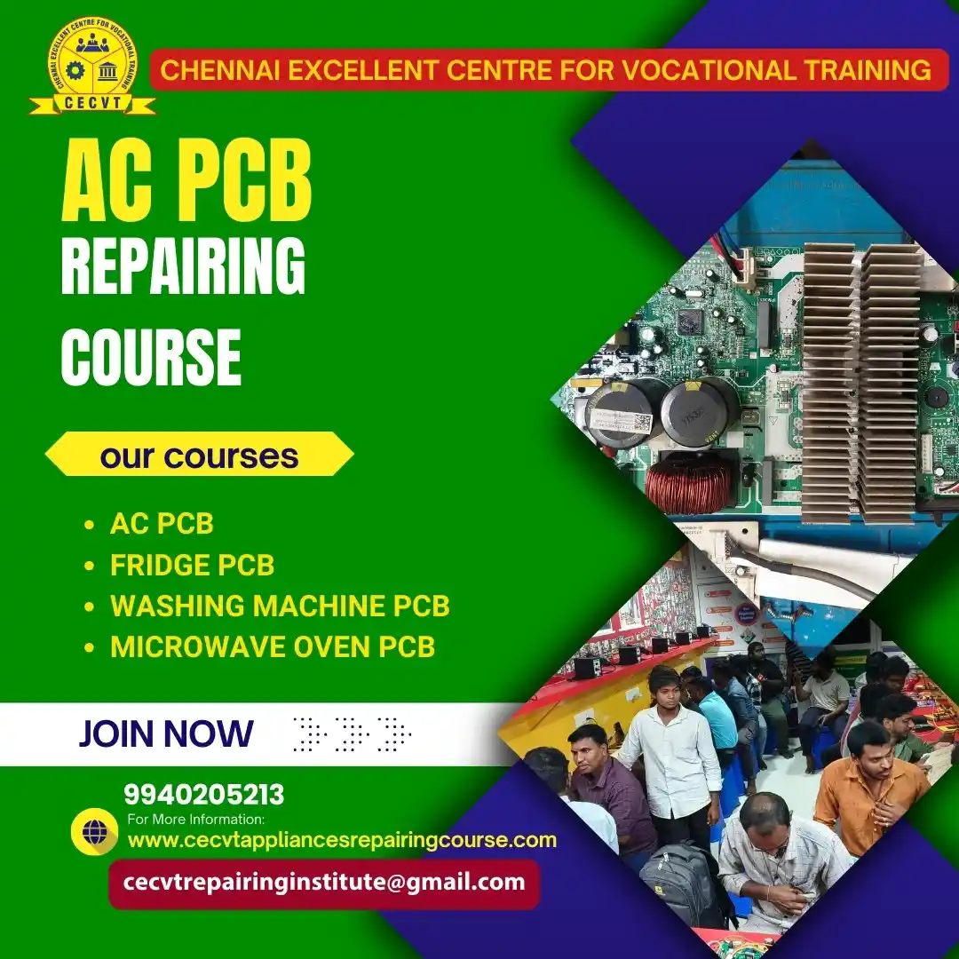AC PCB Board Mechanic Course in Hyderabad Telangana