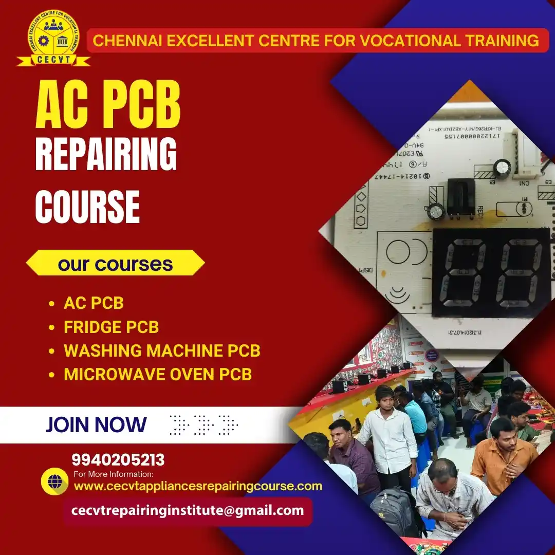 AC PCB Board Mechanic Course in Hyderabad Telangana