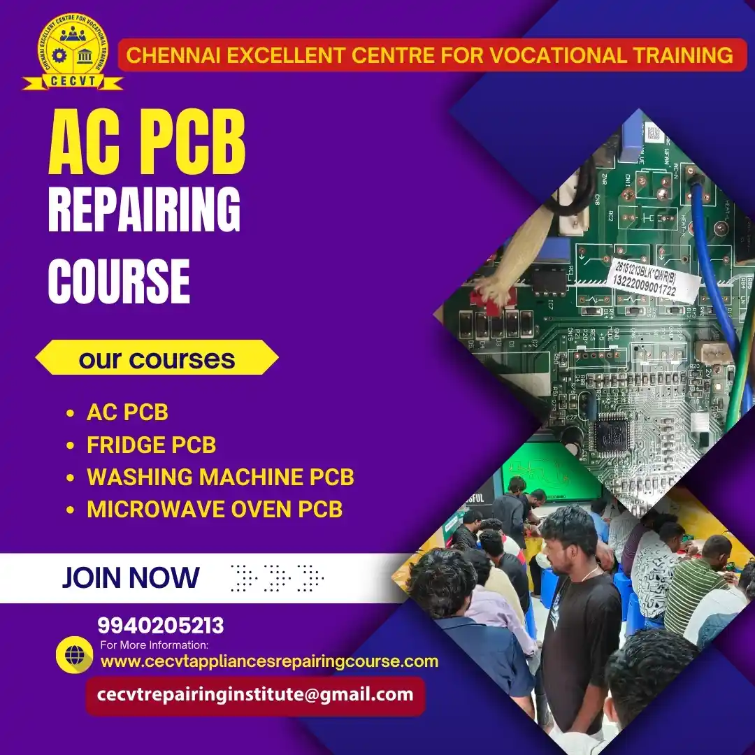 AC PCB Board Mechanic Course in Hyderabad Telangana