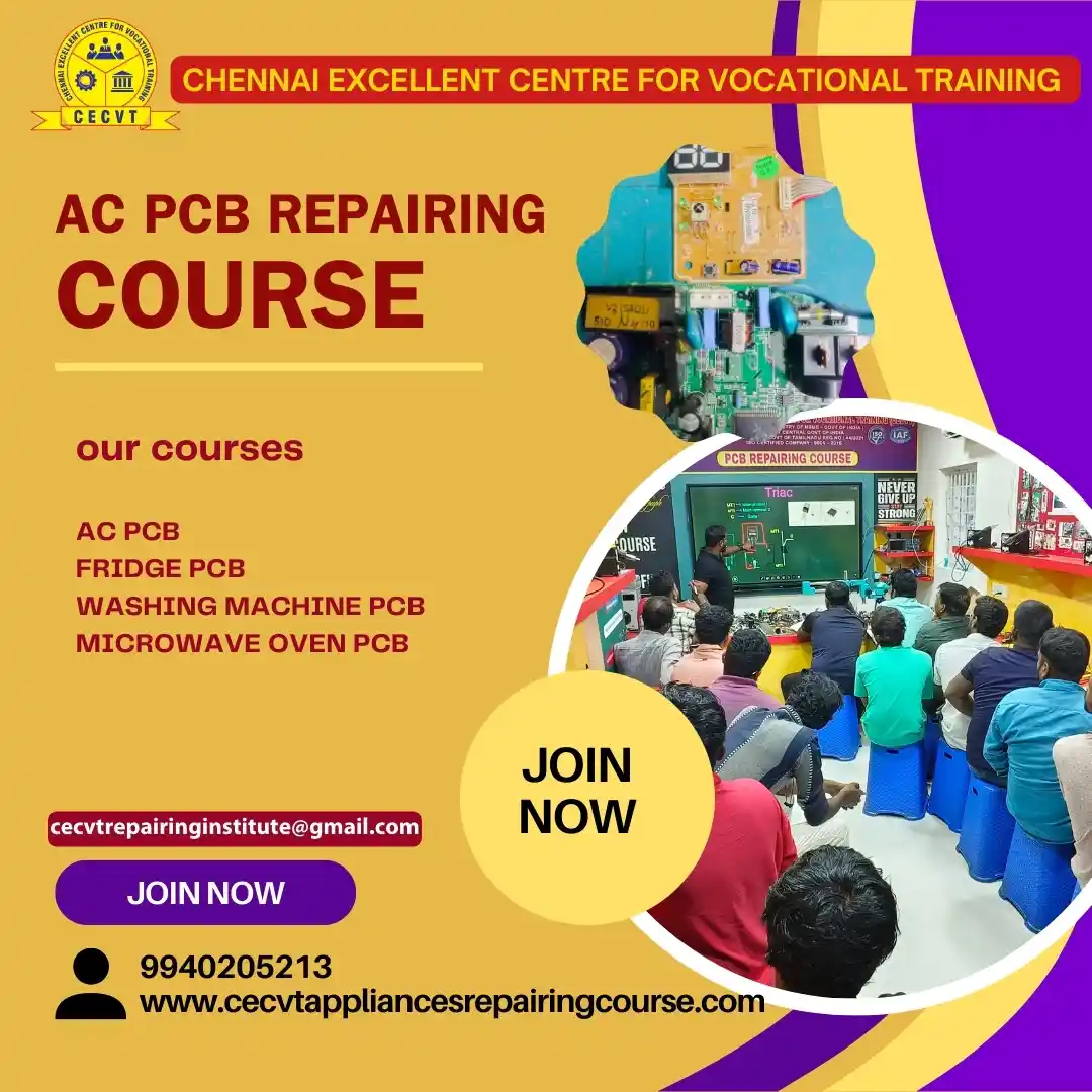 AC PCB Board Mechanic Course in Jayashankar Bhupalapally Telangana