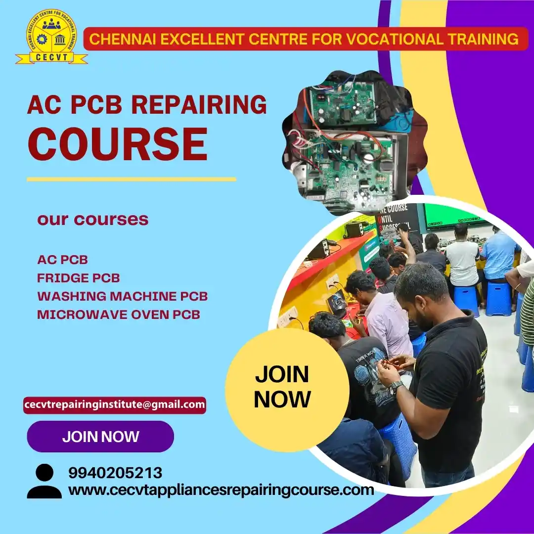 AC PCB Board Mechanic Course in Jayashankar Bhupalapally Telangana