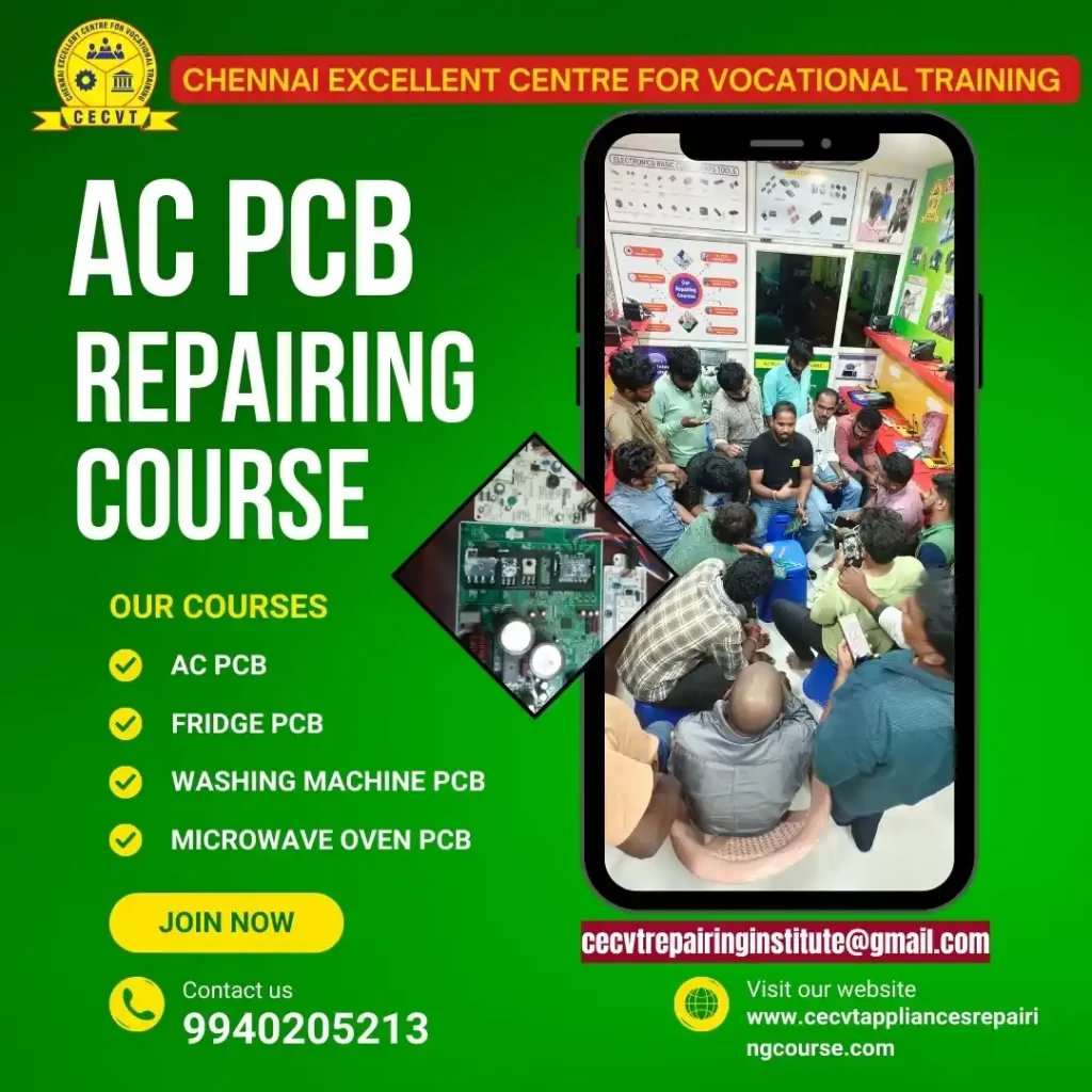 AC PCB Board Mechanic Course in Kamareddy Telangana
