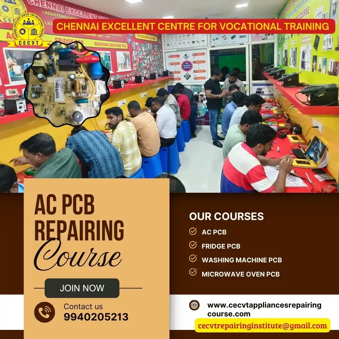 AC PCB Board Mechanic Course in Mancherial Telangana