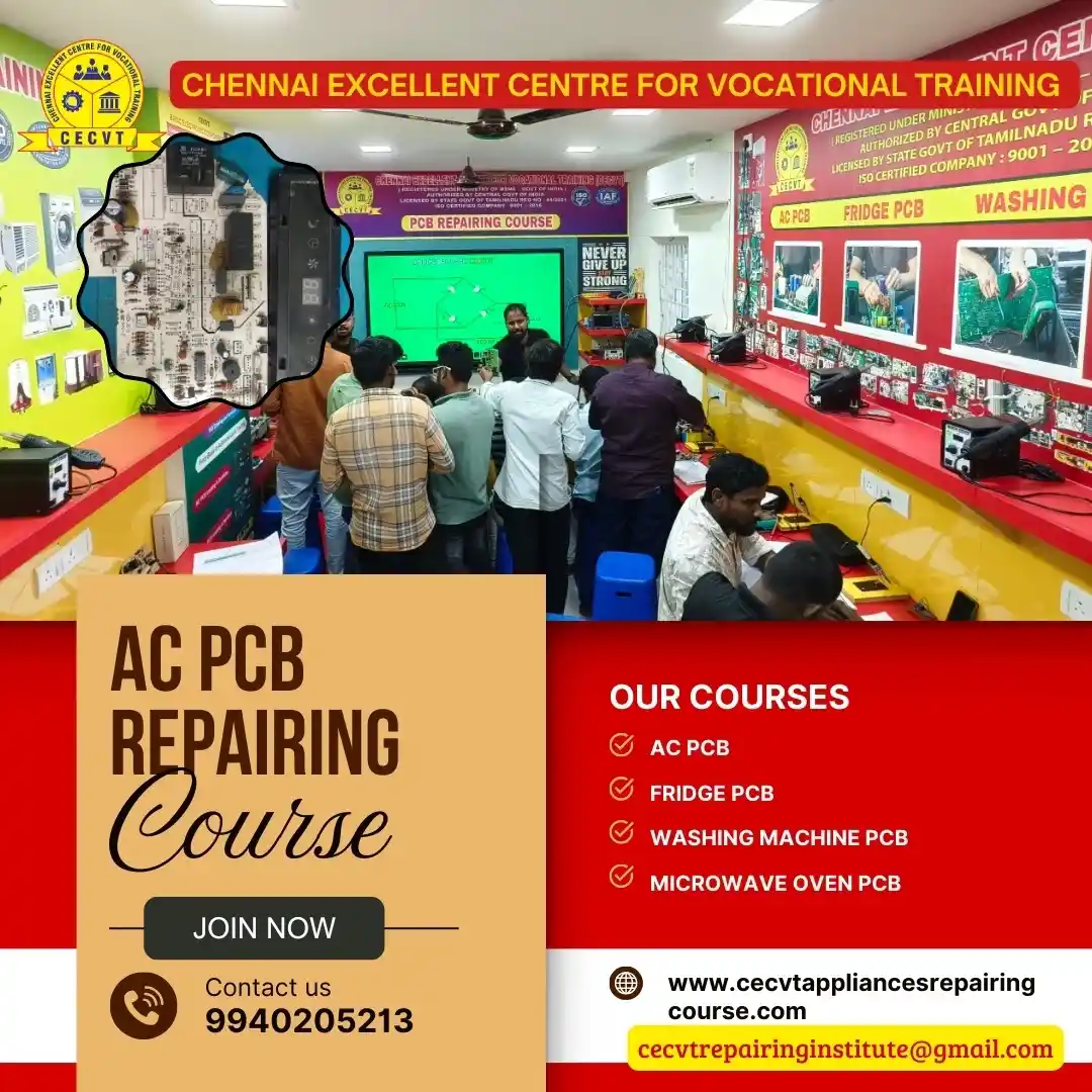 AC PCB Board Mechanic Course in Mancherial Telangana