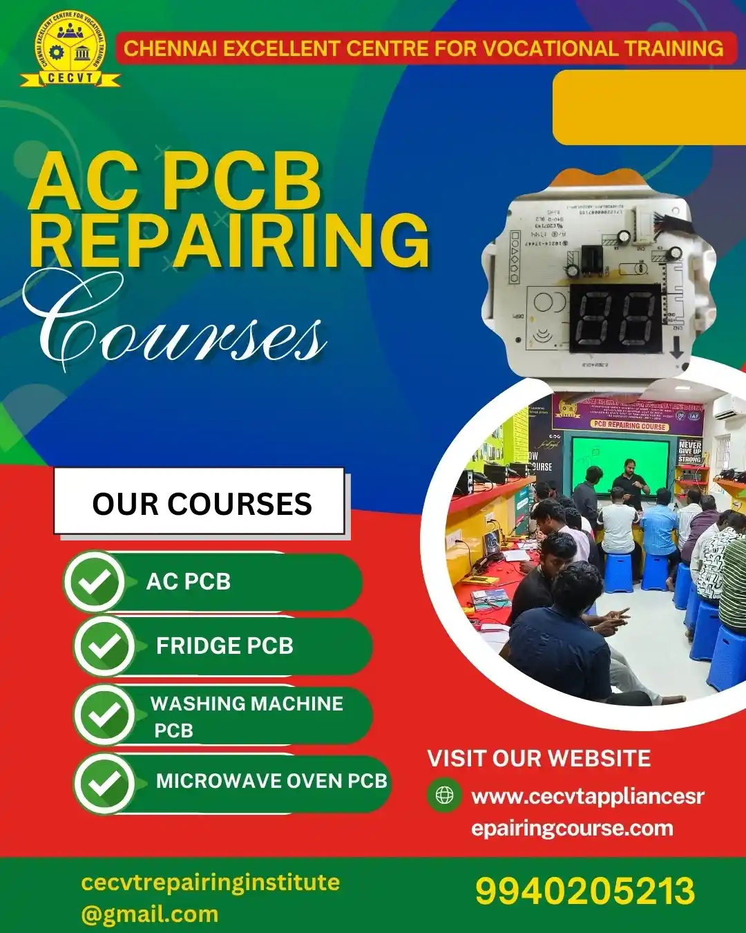 AC PCB Board Mechanic Course in Cuttack  Odisha