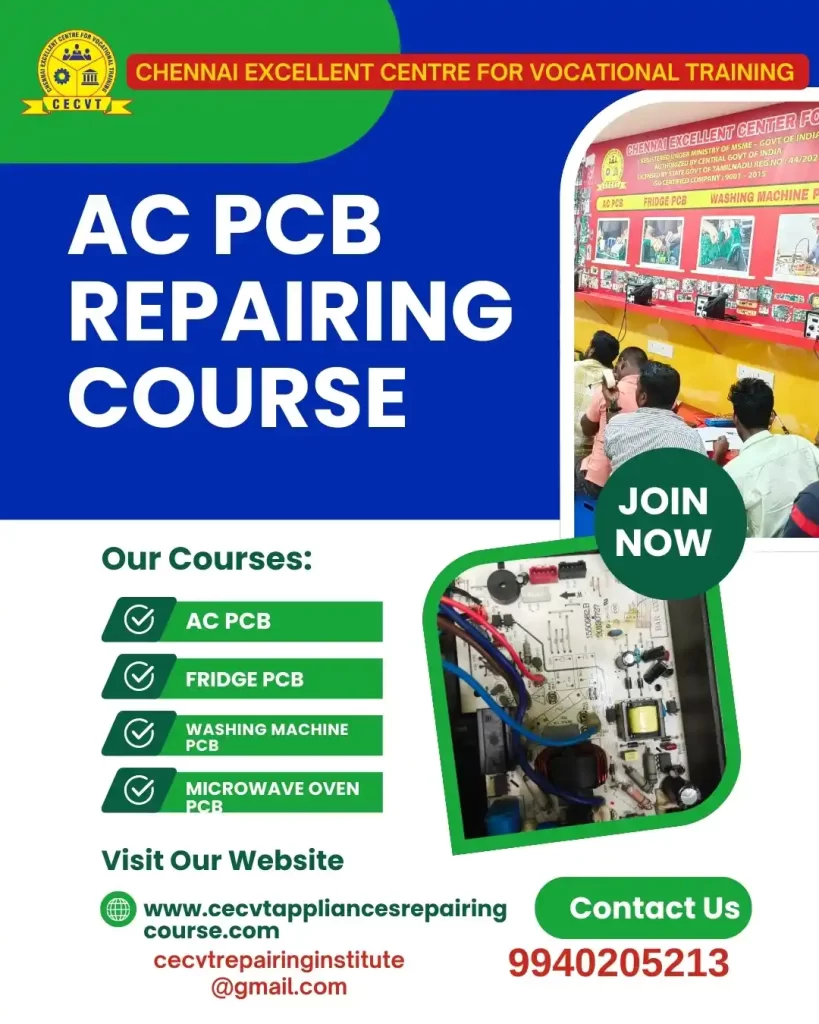AC PCB Board Mechanic Course in Kendrapara Odisha