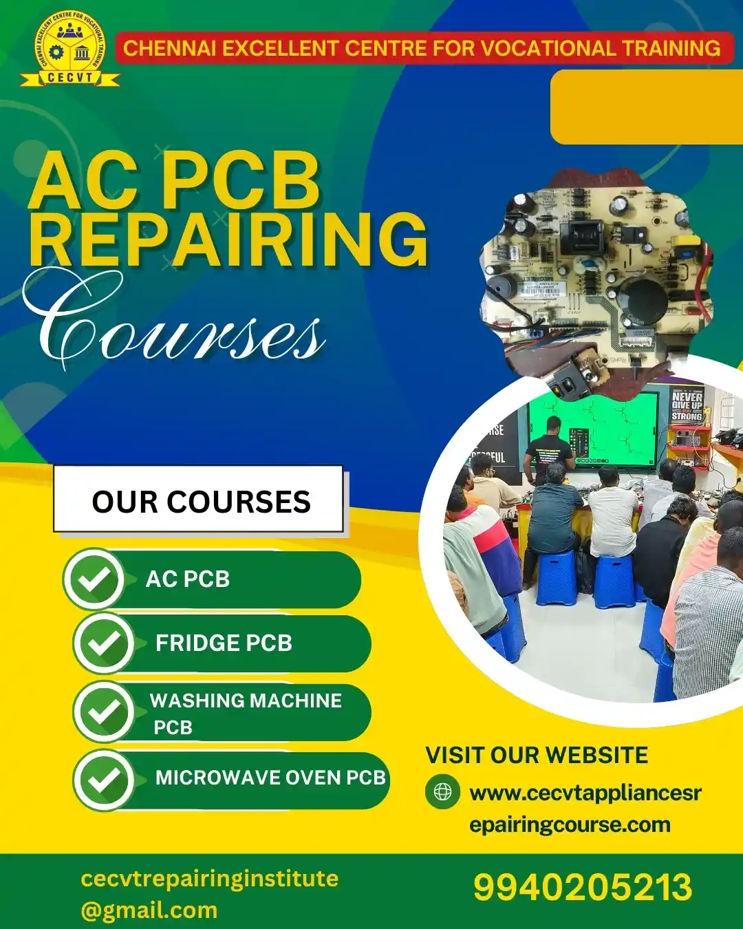 AC PCB Board Mechanic Course in Cuttack  Odisha