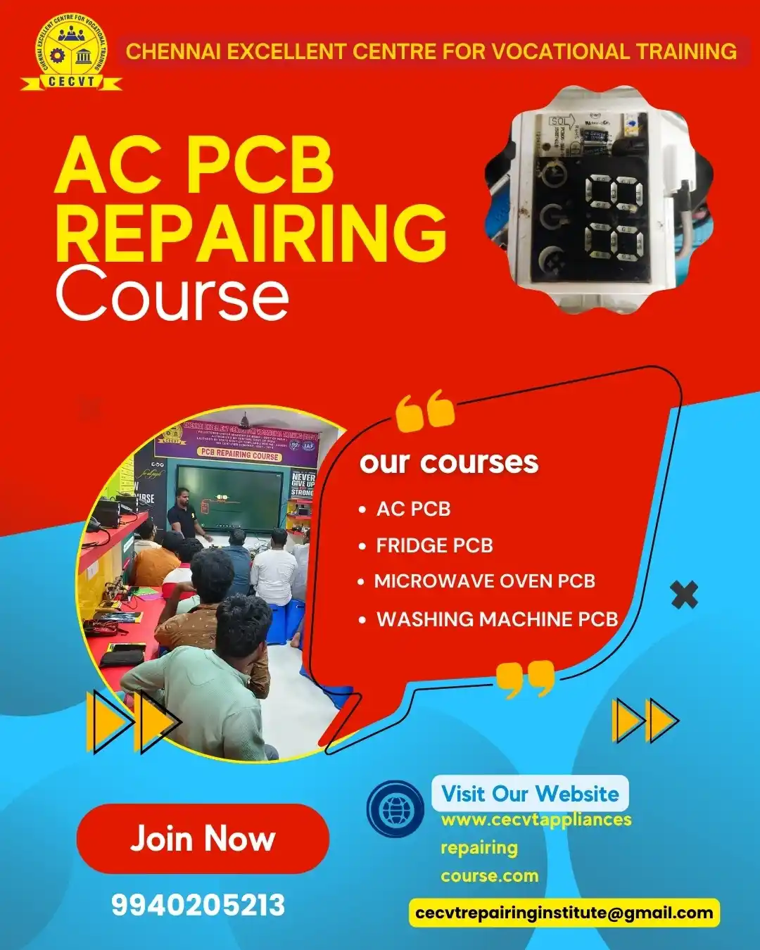 AC PCB Repairing Course in Kamle, Arunachal Pradesh