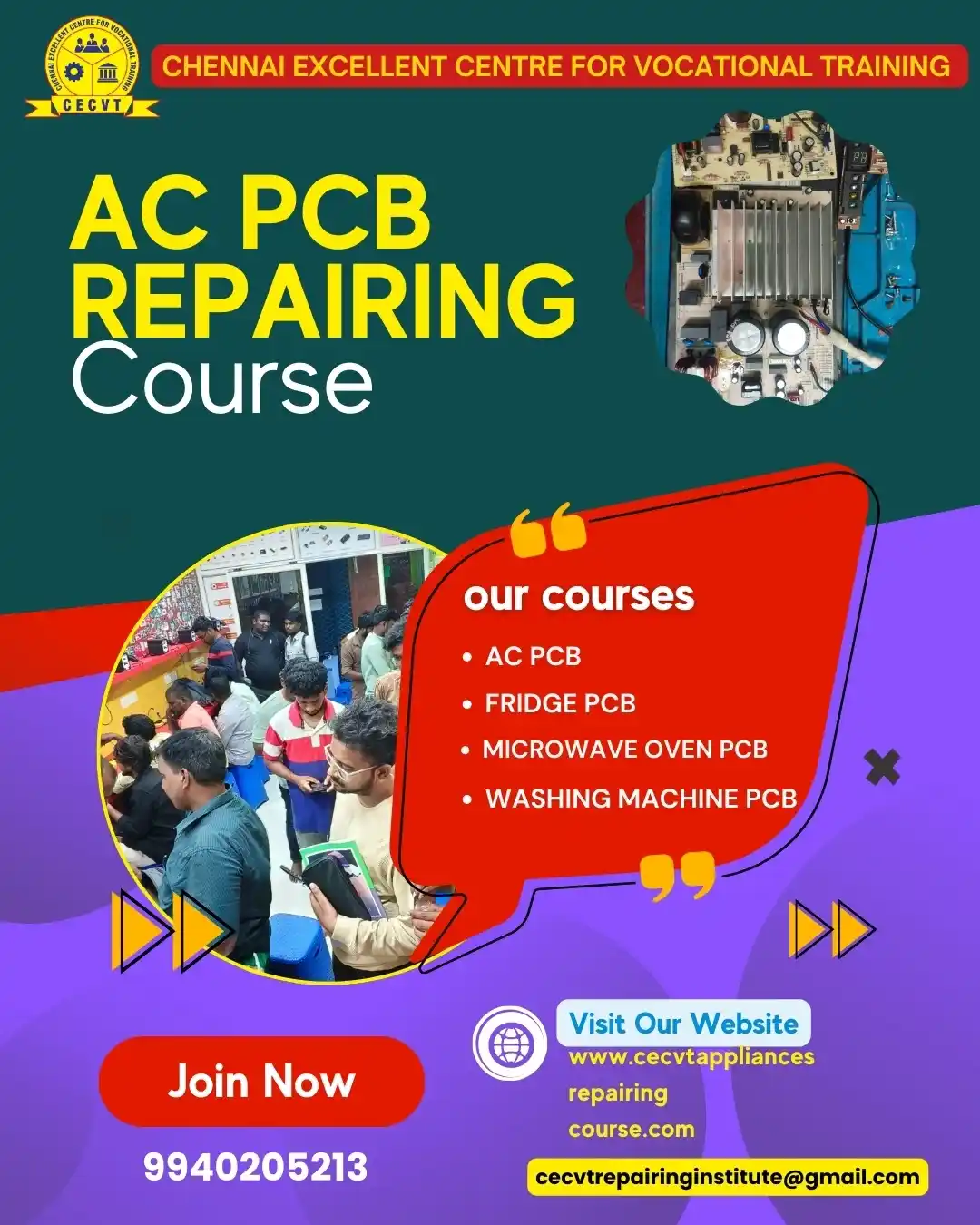 AC PCB Repairing Course in Kamle, Arunachal Pradesh