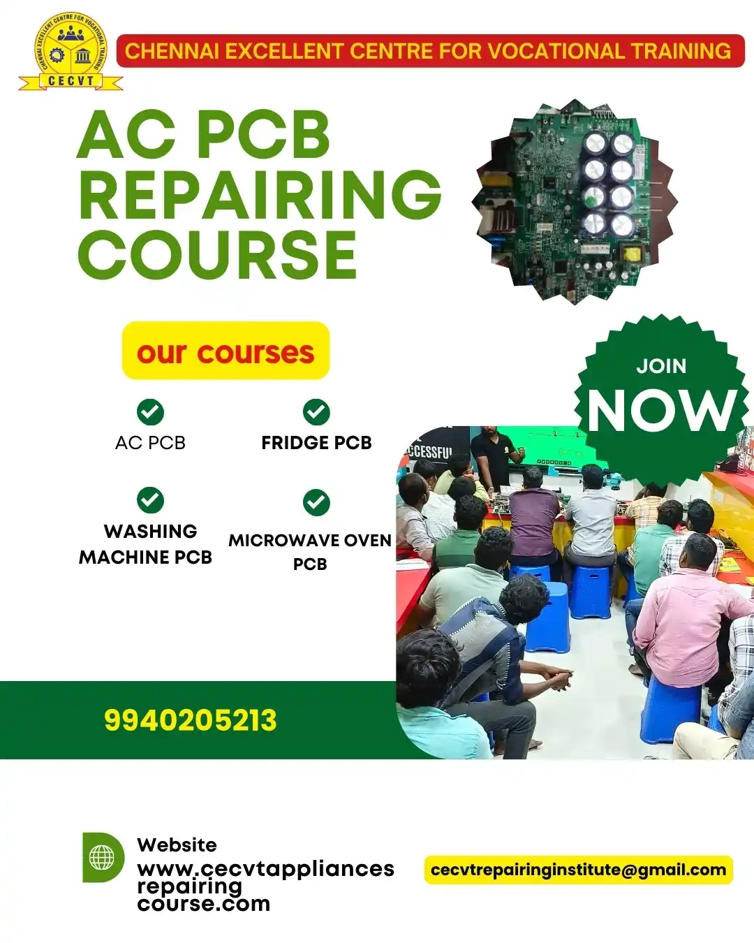 AC PCB Repairing Course in Kamle, Arunachal Pradesh