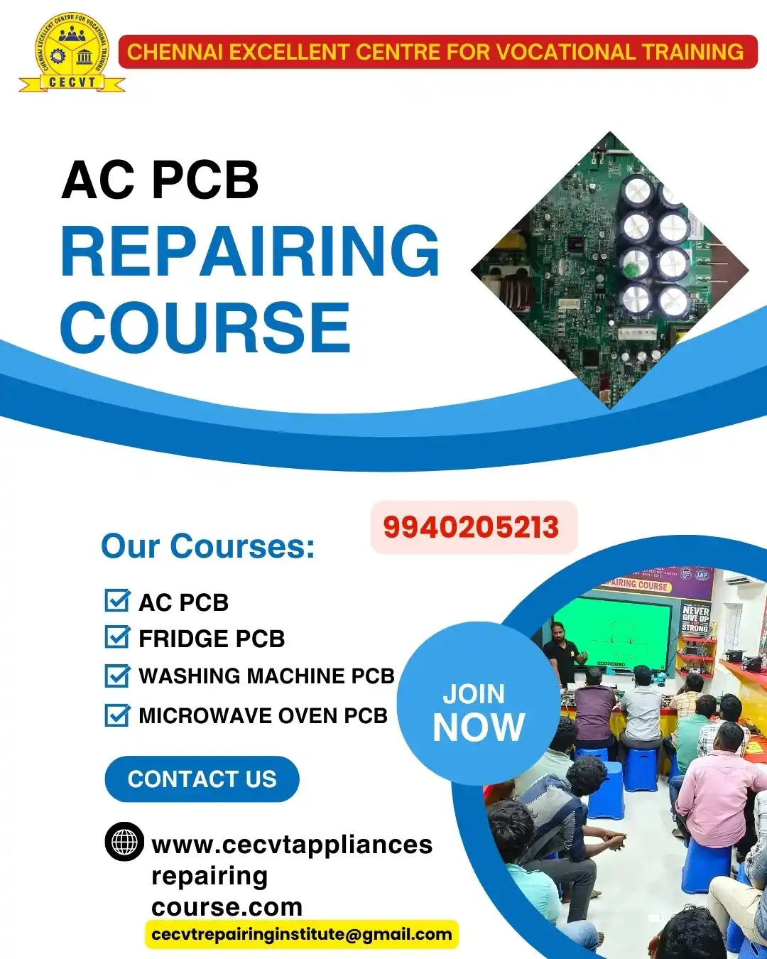 AC PCB Repairing Course in Aurai