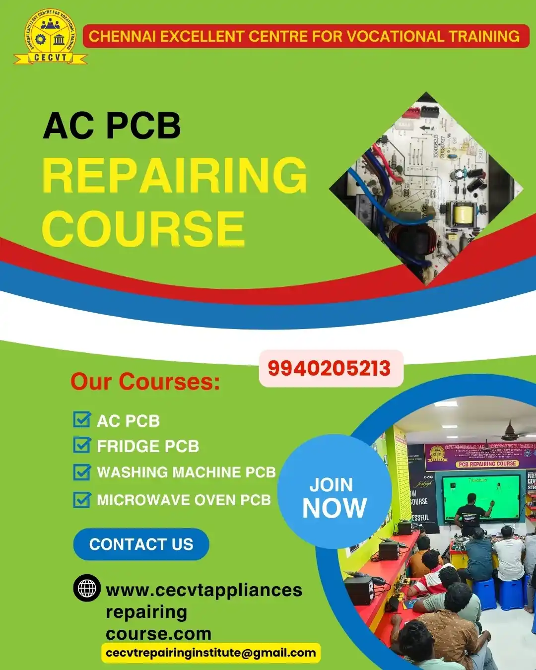 AC PCB Repairing Course in Keyi Panyor, Arunachal Pradesh