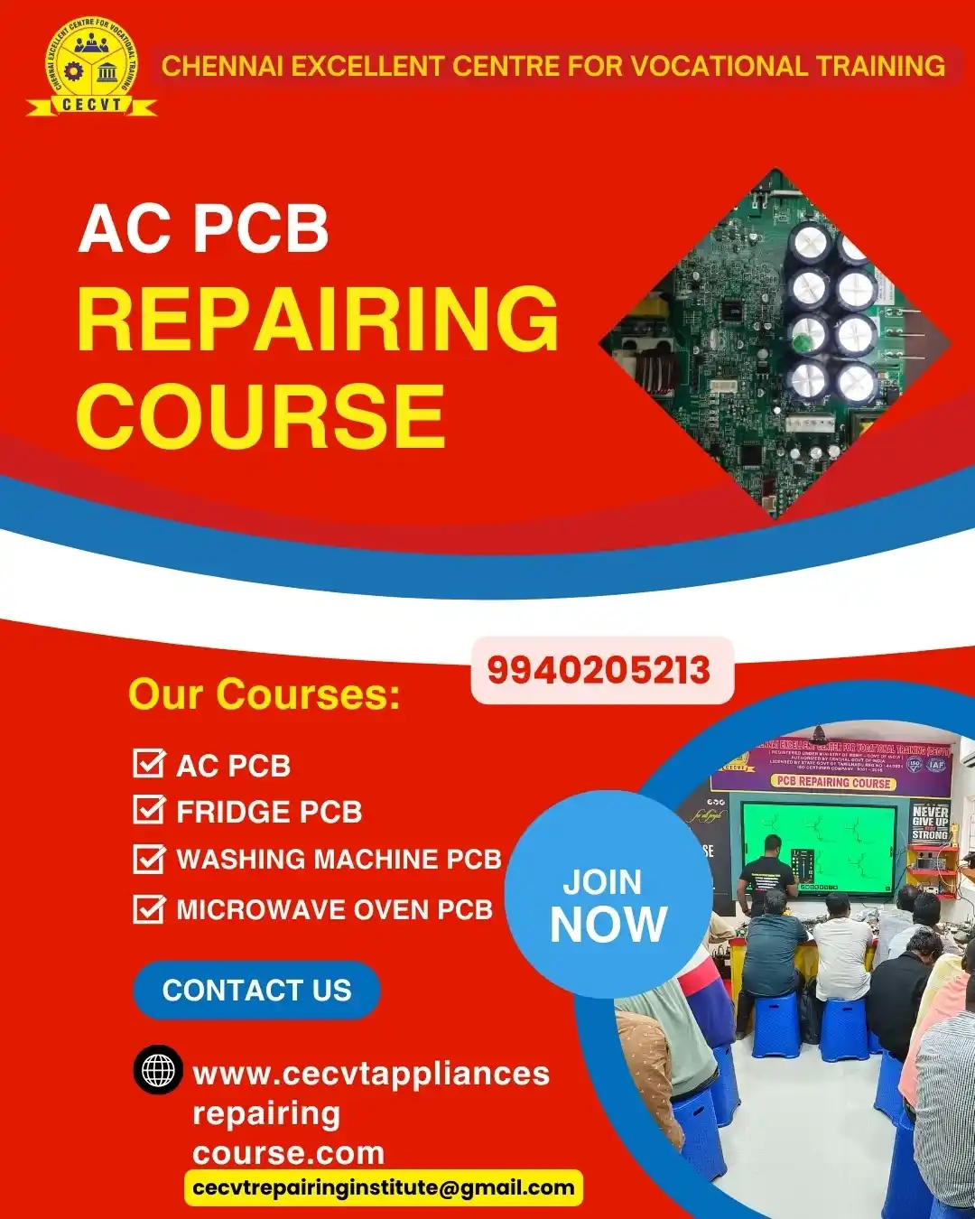AC PCB Repairing Course in Kra Daadi, Arunachal Pradesh