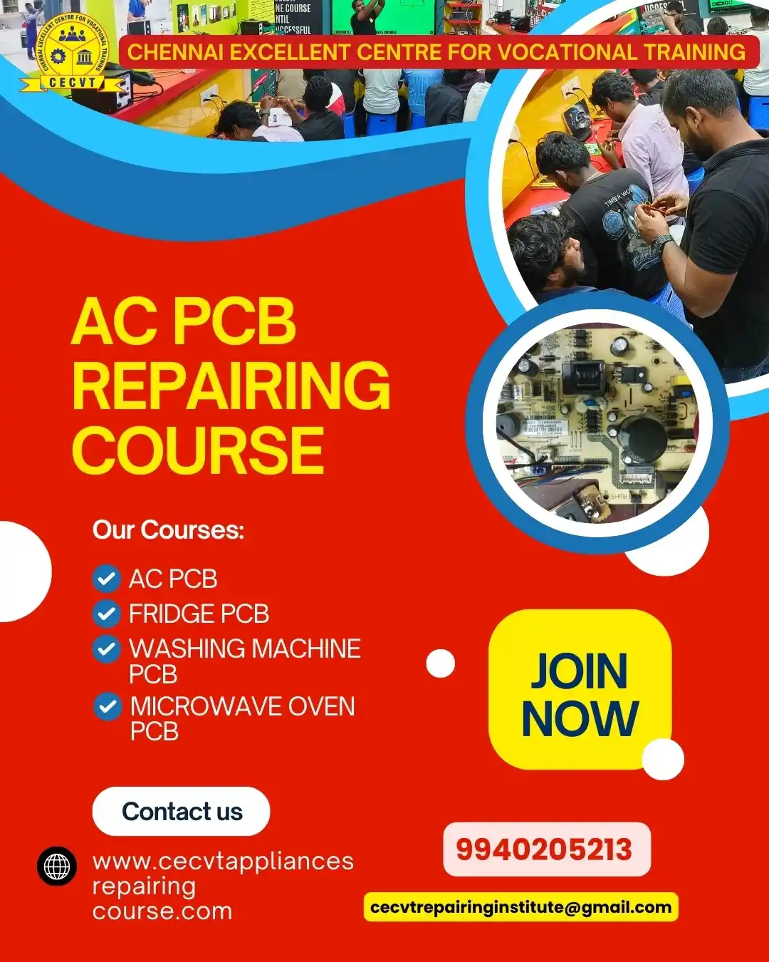 AC PCB Repairing Course in Kra Daadi, Arunachal Pradesh